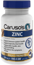 Caruso's Zinc 120 Tablets