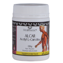 Healthwise ALCAR (Acetyl L-Carnitine) Powder 150g