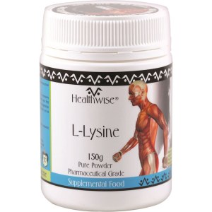 Healthwise L-Lysine HCL Powder 150g