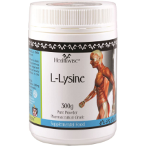 Healthwise L-Lysine HCL Powder 300g