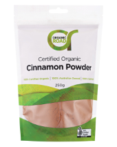 Organic Road Cinnamon Powder Certified Organic 250g