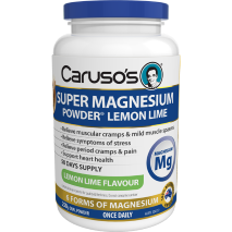 Caruso's Super Magnesium Powder 250g Lemon Lime