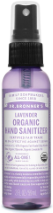 Dr. Bronner's Organic Hand Sanitizer Lavender 59mL