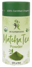Dr Superfoods Matcha Tea Powder Certified Organic 125g