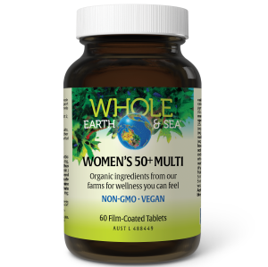 Whole Earth & Sea Women's 50+ Multi 60 Tablets
