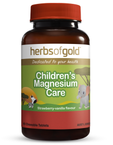 Herbs of Gold Children's Magnesium Care 60 Chewable Tablets
