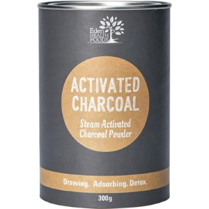 Eden Healthfoods Activated Charcoal Steam Activated Charcoal Powder 300g