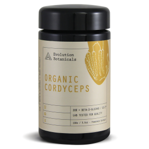 Evolution Botanicals Organic Cordyceps Powdered Extract (10:1) 100g