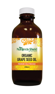 Nature's Shield Organic Grape Seed Oil 200mL