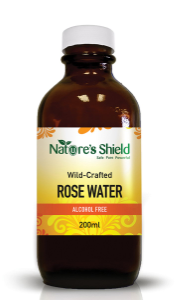 Nature's Shield Wild-Crafted Rose Water 200mL