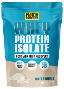 Protein Supplies Australia Whey Protein Isolate (WPI) 1Kg Unflavoured