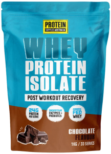 Protein Supplies Australia Whey Protein Isolate (WPI) 1Kg Chocolate