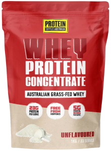 Protein Supplies Australia Whey Protein Concentrate (WPC) 1Kg Unflavoured