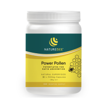 Nature Bee Power Pollen 60 Capsules (1 Month Supply)