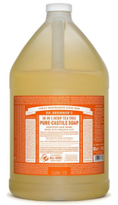 Dr. Bronner's 18-in-1 Hemp Pure-Castile Liquid Soap Tea Tree 3.8L