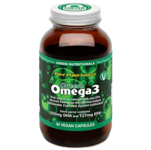 MicrOrganics Green Nutritionals Green Omega 3 90 Vegan Capsules