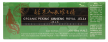 Health Nature Organic Peking Ginseng Royal Jelly 3000 Oral Liquid Suspension 30x 10mL Vials