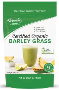 Morlife Barley Grass Certified Organic 700g