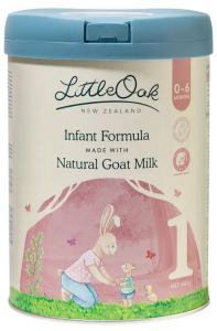 LittleOak Natural Goat Milk Infant Formula 800g Stage 1 (0-6 Months)