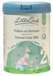 LittleOak Natural Goat Milk Follow-On Formula 800g Stage 2 (6-12 Months)