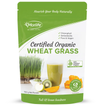Morlife Wheat Grass Certified Organic 700g