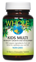 Whole Earth & Sea Kids Multivitamin 30 Chewable Tablets Berry
