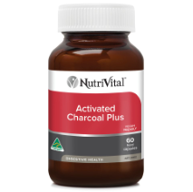 NutriVital Activated Charcoal Plus 60 Capsules