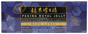 Health Nature Peking Royal Jelly 2000 Herbal Vitamin Liquid Complex 30x 10mL Vials