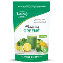 Morlife Alkalising Greens 200g Citrus Twist