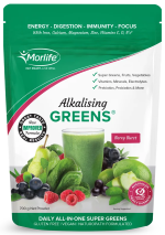 Morlife Alkalising Greens 700g Berry Burst