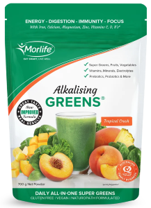 Morlife Alkalising Greens 700g Tropical Crush