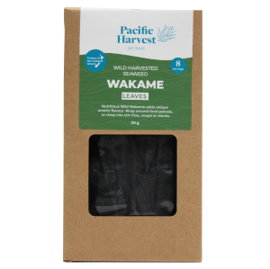 Pacific Harvest Wakame Seaweed Wild Leaves 20g