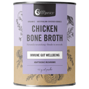 Nutra Organics Chicken Bone Broth Adaptogenic Mushrooms 125g