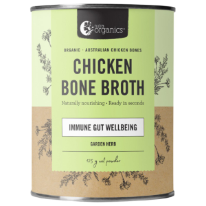 Nutra Organics Chicken Bone Broth Garden Herb 125g