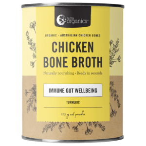 Nutra Organics Chicken Bone Broth Turmeric 125g