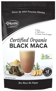 Morlife Black Maca Powder Certified Organic 1kg