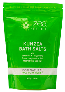 Zea Relief Kunzea Bath Salts 800g
