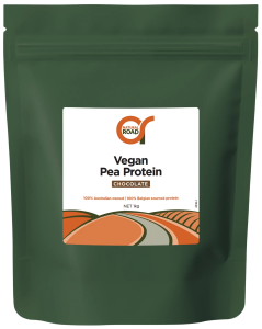 Natural Road Vegan Plant Protein (Pea Protein Isolate) 1kg Chocolate