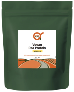 Natural Road Vegan Plant Protein (Pea Protein Isolate) 1kg Vanilla