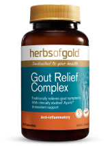 Herbs of Gold Gout Relief Complex 60 Capsules