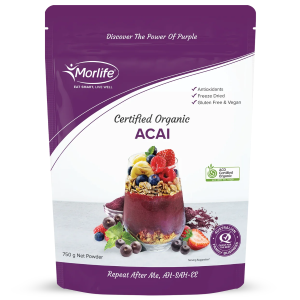 Morlife Acai Powder Certified Organic 750g