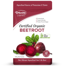 Morlife Beetroot Powder Certified Organic 150g