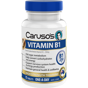 Caruso's Vitamin B1 250mg 75 Tablets