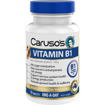 Caruso's Vitamin B1 250mg 75 Tablets