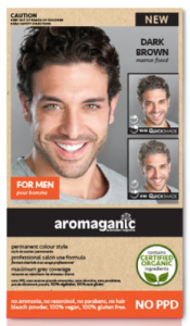 Aromaganic Organic Based Hair Colour 3.0N Men's Dark Brown