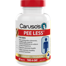 Caruso's Pee Less for Men 60 Tablets