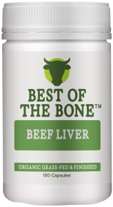 Best of the Bone Organic Beef Liver 180 Capsules