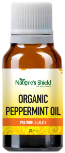 Nature's Shield Organic Peppermint Oil 25ml