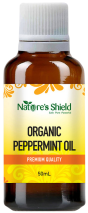 Nature's Shield Organic Peppermint Oil 50ml