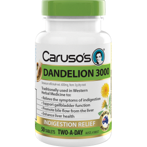 Caruso's Dandelion 3000 50 Tablets